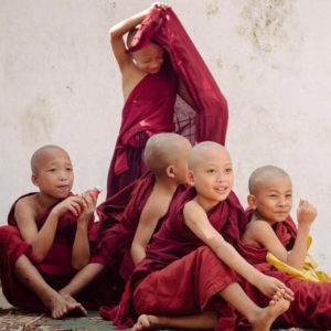 Buddhist Monks Myanmar Burma
