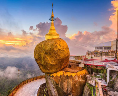 Golden Rock Myanmar Burma Golden Rock Myanmar Burma