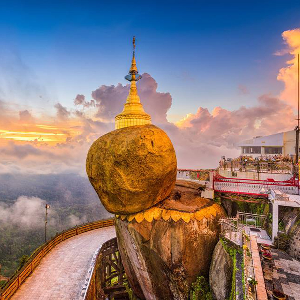 Golden Rock Myanmar Burma Golden Rock Myanmar Burma