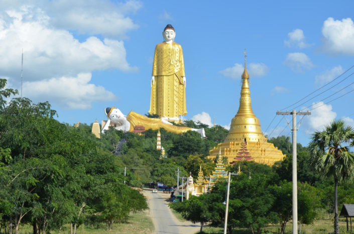 Monywa Myanmar Burma Giant Buddha Image Monywa Myanmar Burma Giant Buddha Image