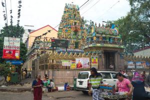 Hinduism in Myanmar_Hindu Temple Yangon Myanmar Burma