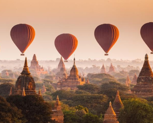 Ballon in Bagan