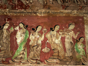 Mural Painting in Bagan